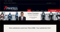 Desktop Screenshot of julienimmobilier.com