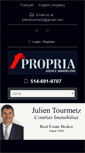 Mobile Screenshot of julienimmobilier.com